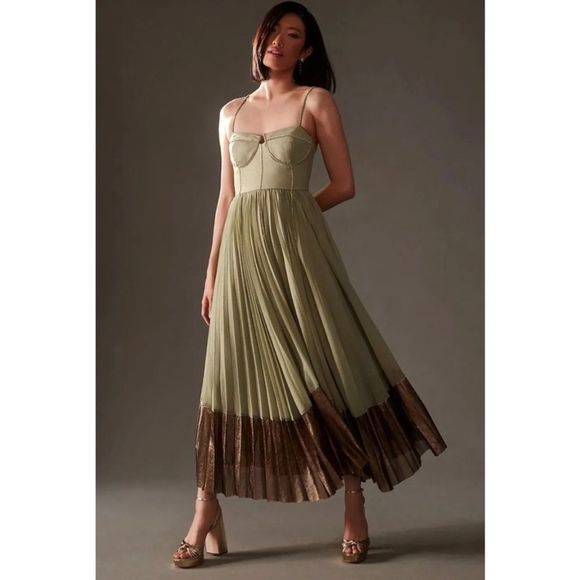 Anthropolige Verb by Pallavi Singhee Corset Dress Size M - Picture 5 of 15